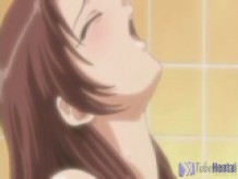 boy fucks his girl on their bath tub